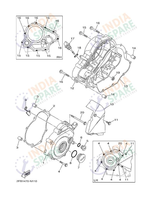 CRANKCASE COVER 1